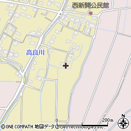 熊本県熊本市南区内田町131-1周辺の地図