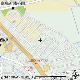 熊本県上益城郡嘉島町上島1902-2周辺の地図