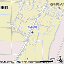 熊本県熊本市南区内田町209-1周辺の地図