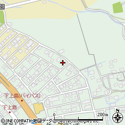 熊本県上益城郡嘉島町上島1891周辺の地図