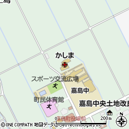 熊本県上益城郡嘉島町上島846周辺の地図