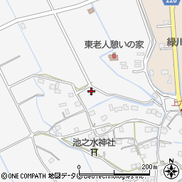 熊本県上益城郡嘉島町上六嘉1484周辺の地図