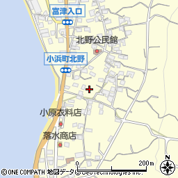 長崎県雲仙市小浜町北野945周辺の地図