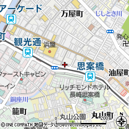 花昌　本店周辺の地図