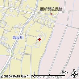 熊本県熊本市南区内田町135周辺の地図