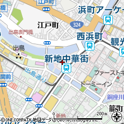 十八親和銀行本店営業部周辺の地図