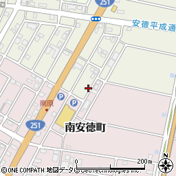 長崎県島原市中安徳町丁-4375周辺の地図