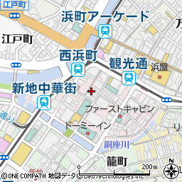 長崎県長崎市銅座町5-17周辺の地図