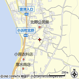 長崎県雲仙市小浜町北野931周辺の地図