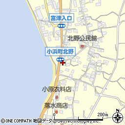 長崎県雲仙市小浜町北野953周辺の地図