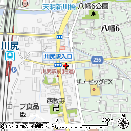 セブンイレブン熊本川尻１丁目店周辺の地図