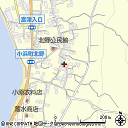 長崎県雲仙市小浜町北野917周辺の地図
