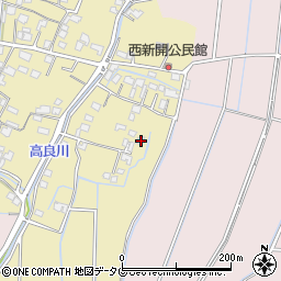 熊本県熊本市南区内田町144周辺の地図