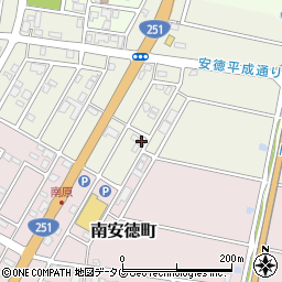 長崎県島原市中安徳町丁-4385周辺の地図