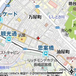 文明堂総本店浜町店周辺の地図