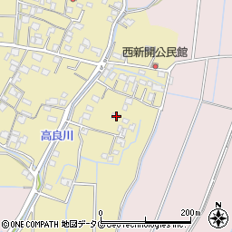 熊本県熊本市南区内田町142周辺の地図