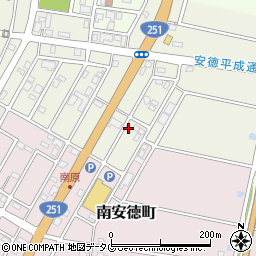 長崎県島原市中安徳町丁-4383周辺の地図