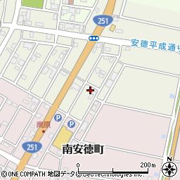長崎県島原市中安徳町丁-4387周辺の地図
