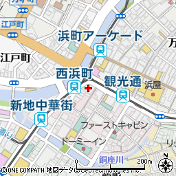 株式会社アートネイチャー　レディースアートネイチャー長崎サロン周辺の地図