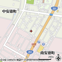 長崎県島原市中安徳町丁-4277周辺の地図
