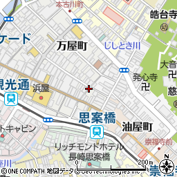 Kaji矢周辺の地図