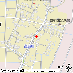 熊本県熊本市南区内田町112周辺の地図