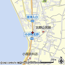 北村周辺の地図