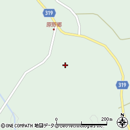 熊本県上益城郡山都町郷野原888周辺の地図
