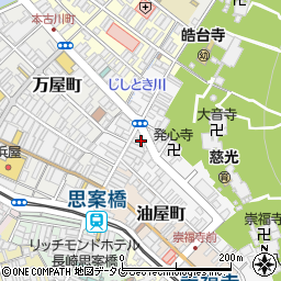 サルーテ SALUTE 長崎周辺の地図