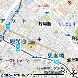 岡本時計店ビル周辺の地図