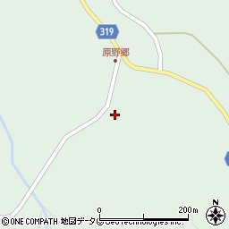 熊本県上益城郡山都町郷野原862周辺の地図