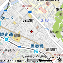 長崎県長崎市万屋町5-29周辺の地図