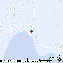 長崎県五島市平蔵町1186周辺の地図