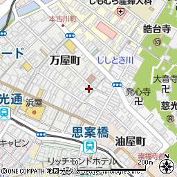 長崎県長崎市万屋町5-20周辺の地図