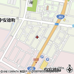 長崎県島原市中安徳町丁-4265周辺の地図