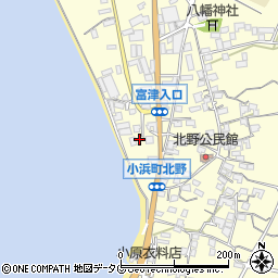 長崎県雲仙市小浜町北野773周辺の地図