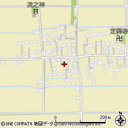 熊本県熊本市南区内田町2618-2周辺の地図