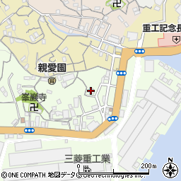 鹿島道路株式会社　長崎営業所周辺の地図