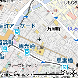 南靴店周辺の地図