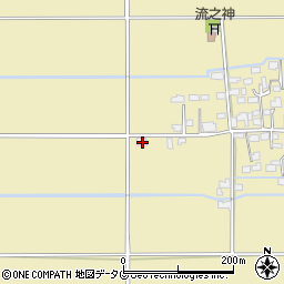 熊本県熊本市南区内田町2603-3周辺の地図