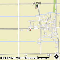 熊本県熊本市南区内田町2600周辺の地図