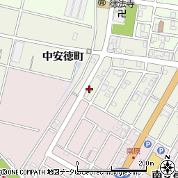 長崎県島原市中安徳町丁-4200周辺の地図