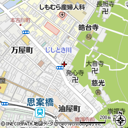 長崎文旦堂周辺の地図
