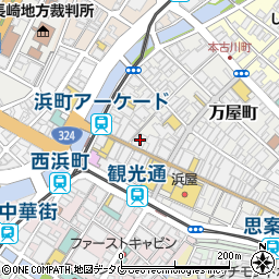 みずほ銀行長崎支店周辺の地図