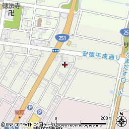 長崎県島原市中安徳町丁-4405周辺の地図