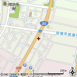 長崎県島原市中安徳町丁-4354周辺の地図
