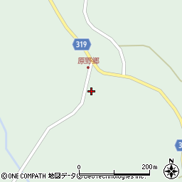 熊本県上益城郡山都町郷野原861周辺の地図