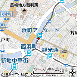 長崎県長崎市周辺の地図