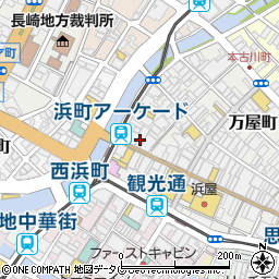 ＴＳＵＴＡＹＡ遊ＩＮＧ　浜町店周辺の地図