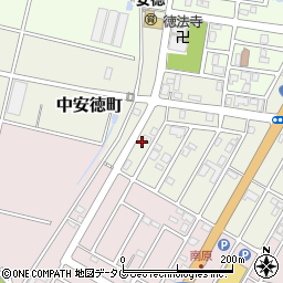 長崎県島原市中安徳町丁-4202周辺の地図